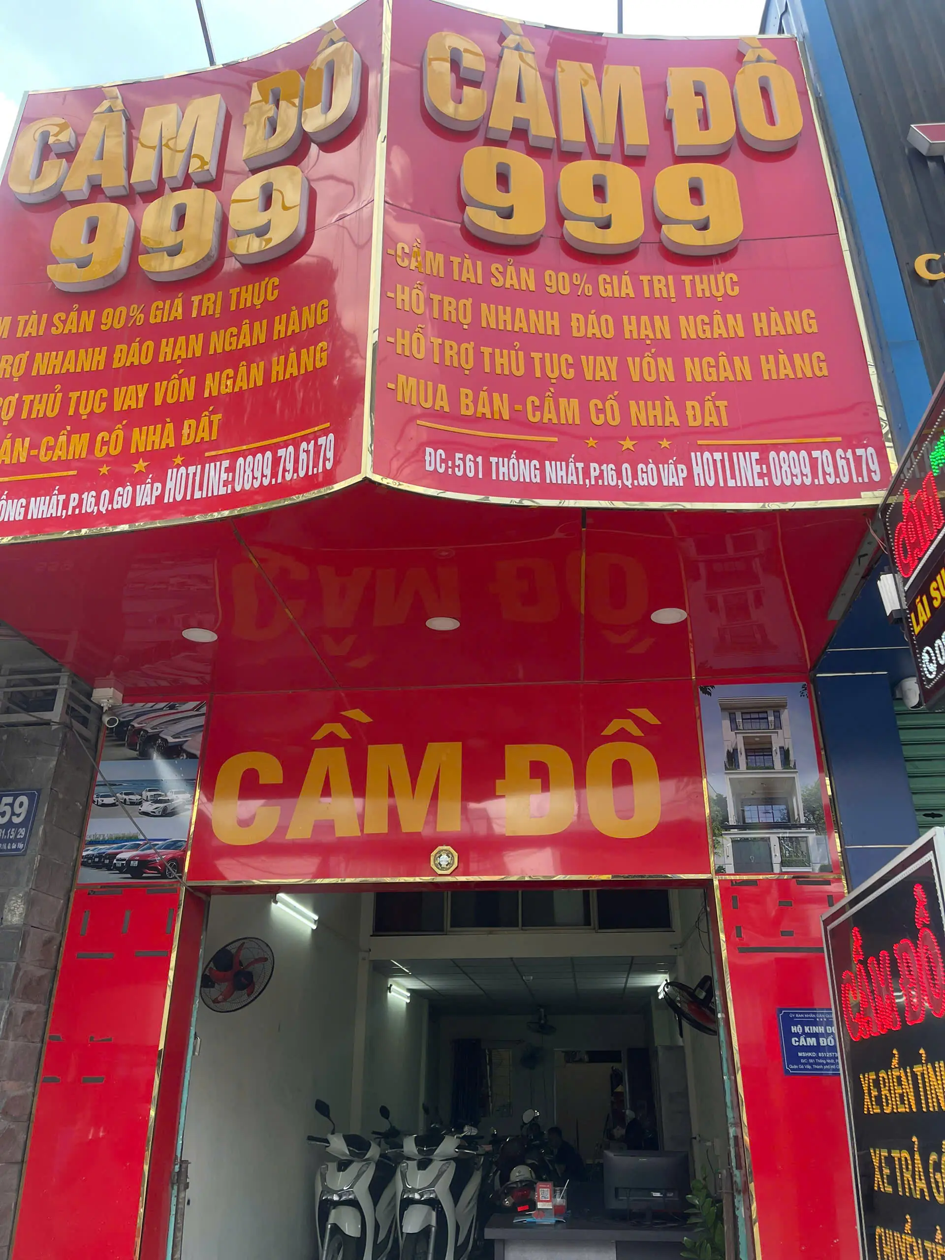 HỆ THỐNG CẦM ĐỒ 365